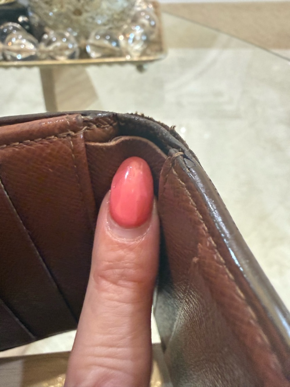 Louis Vuitton Black Monogram Snap-Button Detail - Picture 11 of 14